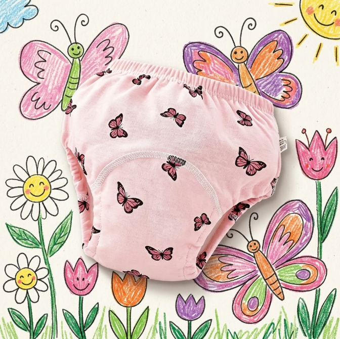 Culotte d'apprentissage Bambino — Lavable — 100% Coton